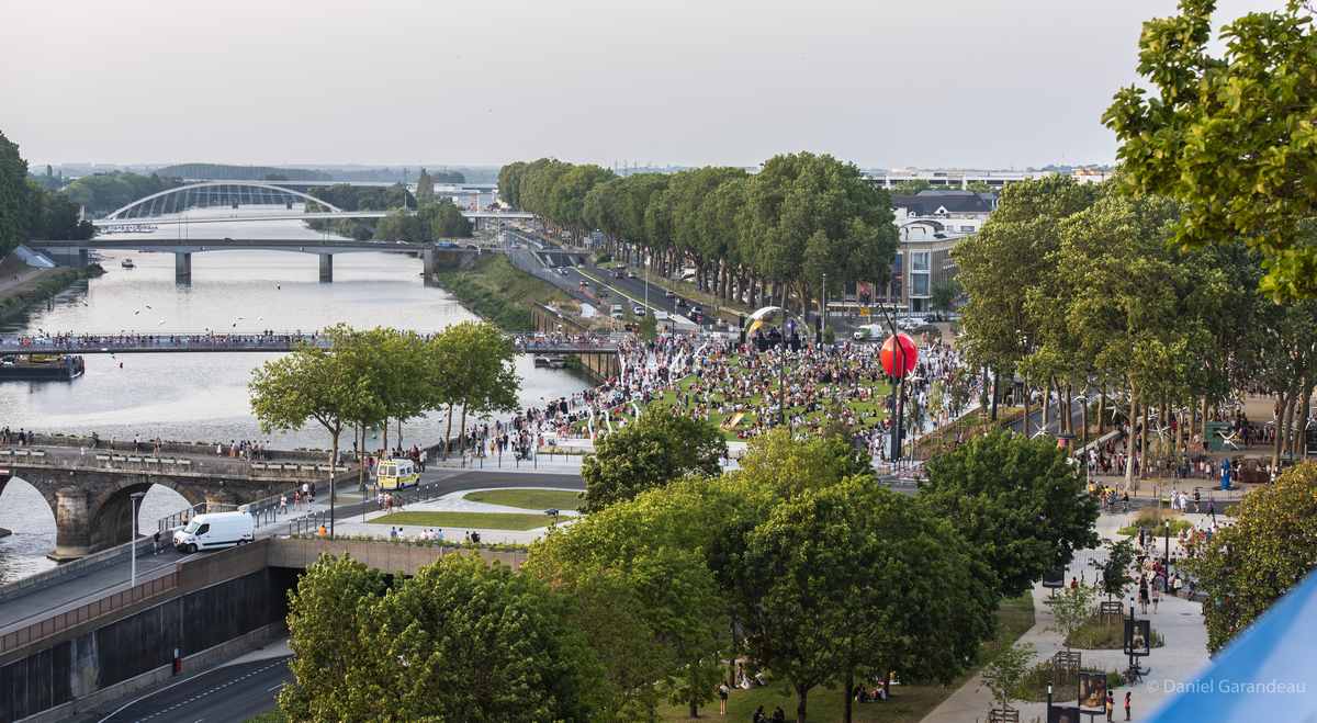 Angers occupe depuis plusieurs années la première place du classement des villes les plus vertes de France. © ville d'Angers - Daniel Garandeau