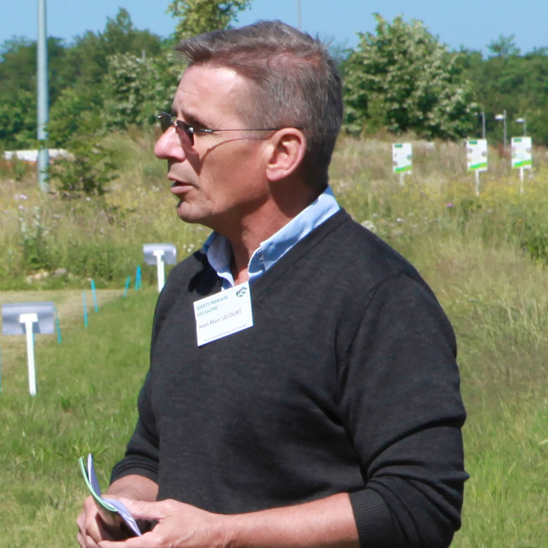 Jean-Marc Lecourt - Président de la Société française de gazon © SEMAE